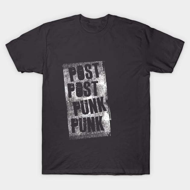 Post 'Post Punk' Punk T-Shirt by MoonshedAlpha